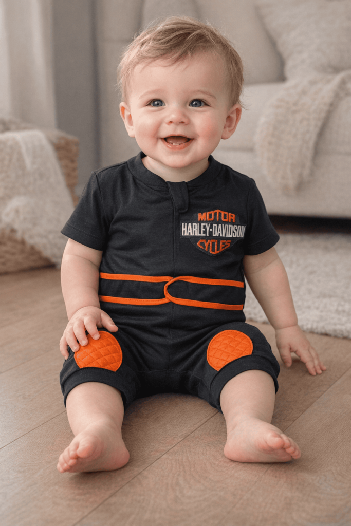 macacão curto fantasia harley davidson tema velocidade (1)