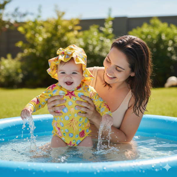 macacão para praia com protetor solar fator de proteção uv50