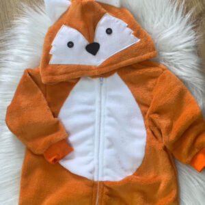 raposa macacão peluciado fleece