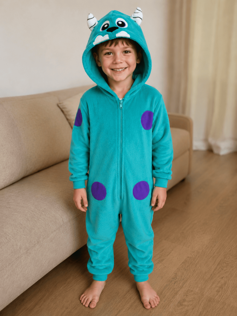 macacão peluciado sullivan de monstros sa pijama kigurumi 02