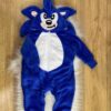 macacão kigurumi pijama peluciado do sonic em fleece (1)