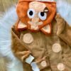 Pijama kigurumi da Bingo irmão da bluey pijama (1)