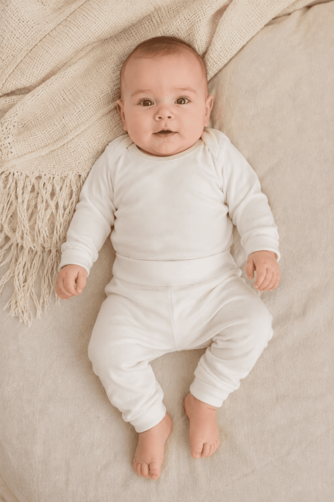 conjunto de roupa termica para bebe cor marfim (1)