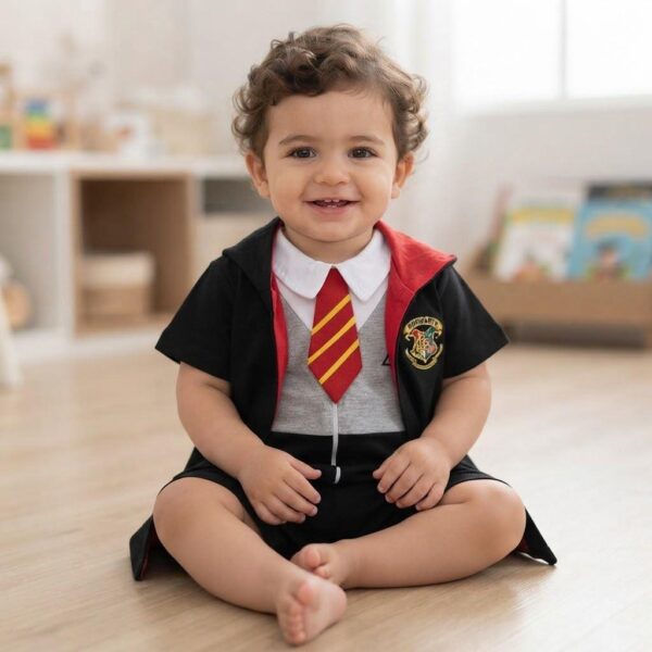 fantasia infantil harry potter com capa