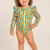 maio infantil com protecao solar uv50 estampa de limao siciliano